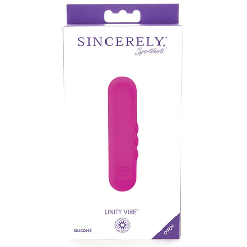 Sportsheets Sincerely Unity Vibrating Bullet Massager Pink Compact Design - Bullet Vibrators