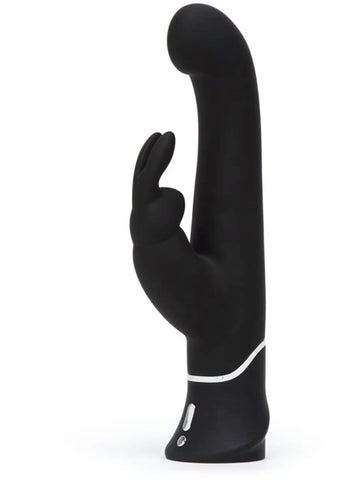 Love Honey Happy Rabbit G Spot Stroker Rabbit Vibrator Black - Rabbit Vibrators