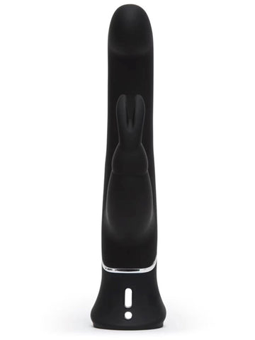 Love Honey Happy Rabbit G Spot Stroker Rabbit Vibrator Black - Rabbit Vibrators