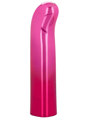 California Exotics Glam G Spot Vibrator Pink with Curved Design - G-Spot Vibrators