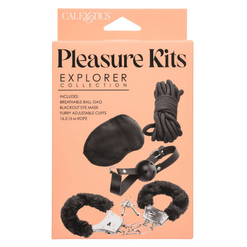 California Exotics Pleasure BDSM Kits Explorer Collection Complete Bondage Set - Bondage Kits