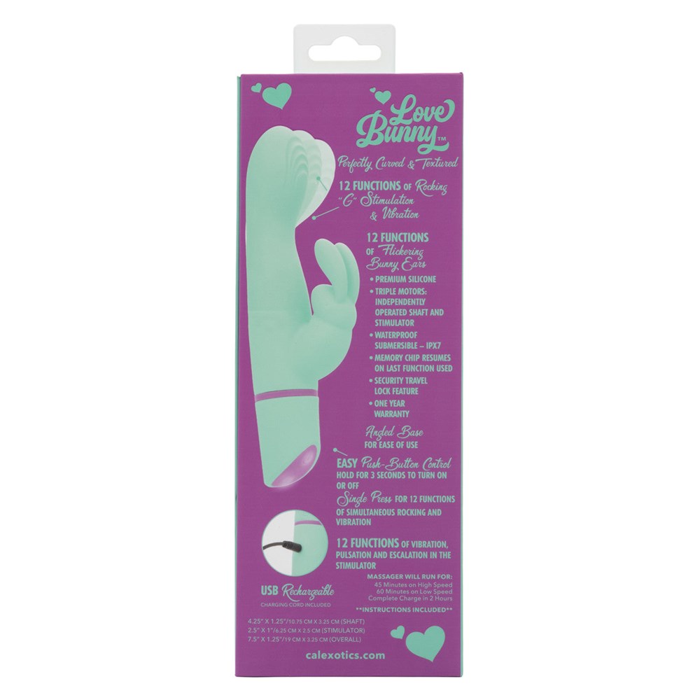 California Exotics Love Bunny Rockin G Bunny Rabbit Vibrator - - Rabbit Vibrators