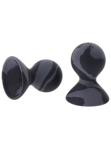 Sportsheets Velvet Noir Silicone Nipple Suckers Medical Grade Suction - Nipple and Clit Clamps