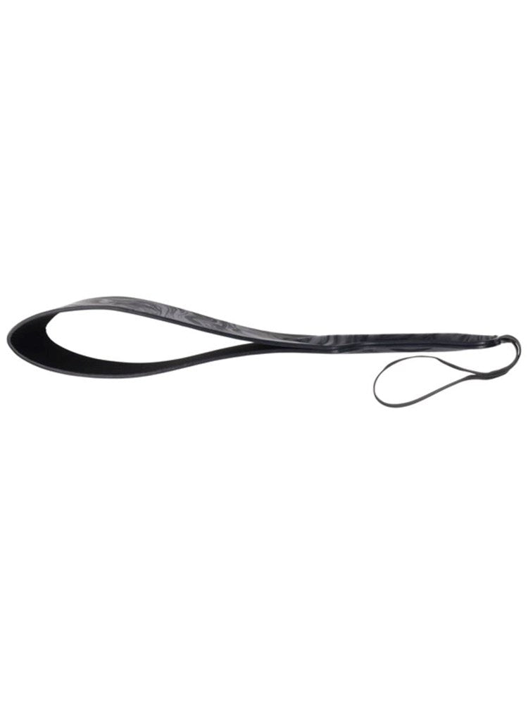Sportsheets Velvet Noir Loop Bondage Paddle Premium Vegan Leather Impact - Paddles And Slappers