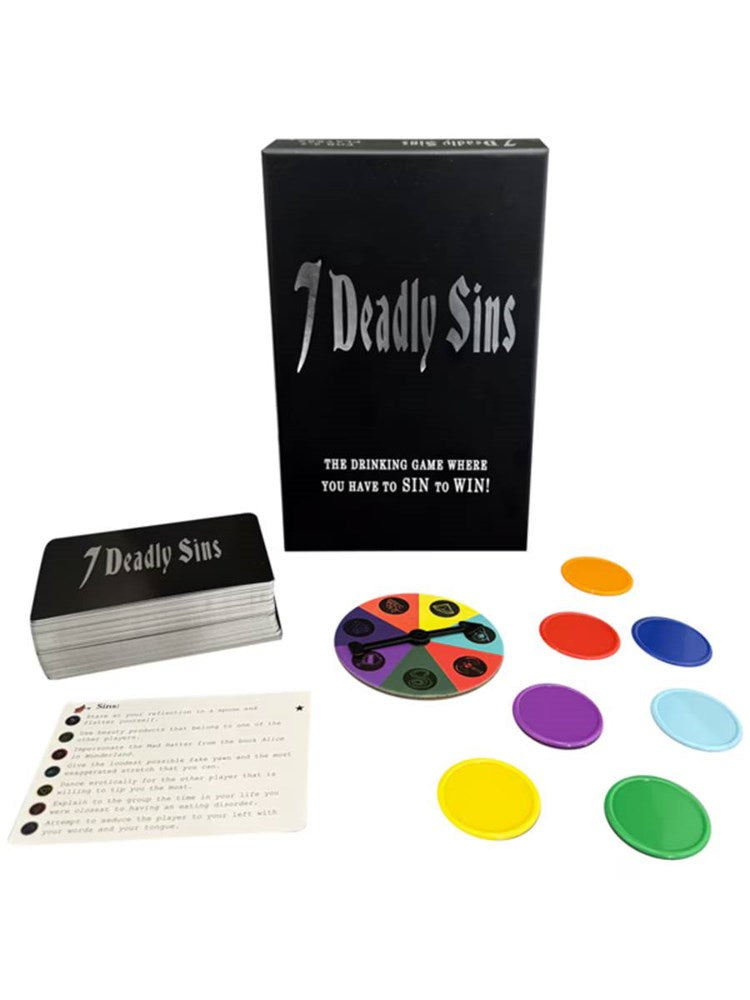 Kheper Games 7 Deadly Sins Drinking Game - - Sex Games, Coupons and Tricks