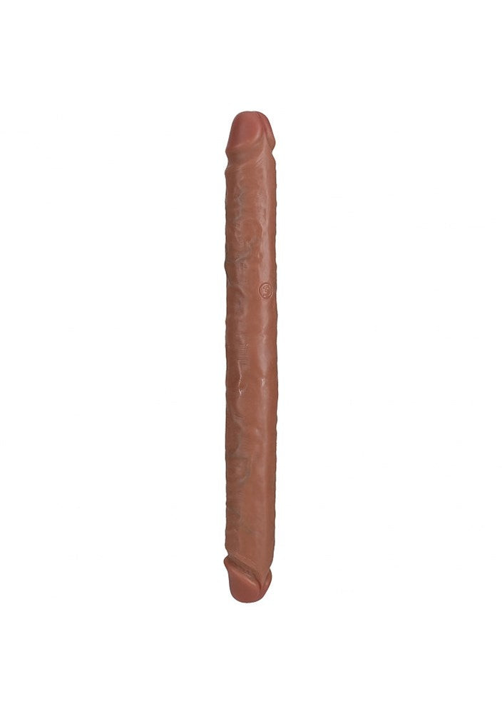 Shots Toys REALROCK 35 cm Slim Double Ender Realistic Dildo Ultra Realistic - - Double Ender