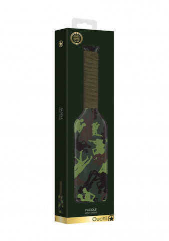 Shots Toys Army Theme Bondage Play Paddle - Paddles And Slappers
