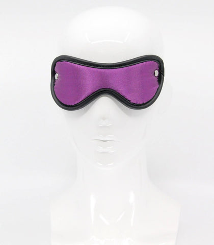 Love In Leather Bright and Silky Satin Blindfold Premium Sensory Deprivation - Masks And Blindfolds