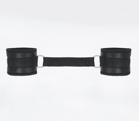 Love In Leather Bright and Soft Satin Wrist Cuffs with Velcro Closure - Cuffs And Restraints