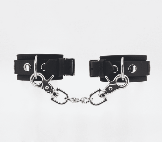 Love In Leather Heavyweight Silicone Wrist Cuffs - Default Title - Cuffs And Restraints