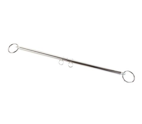 Love In Leather Silver Adjustable Spreader Bar Modular Restraint System - Spreaders and Hangers