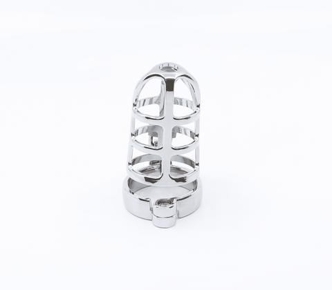 Love In Leather The Spider Web Male Cock Cage Lightweight Chastity Device - Male Chastity