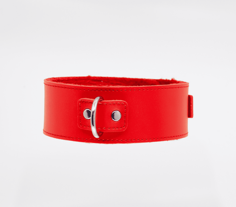 Berlin Baby Fur Lined PU Collar and Lead Set with Luxurious Comfort - Collars and Leads