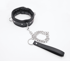 Berlin Baby Padded BDSM Collar With Lockable Buckle - - Collars and Leads