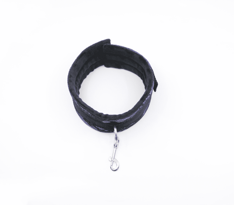 Berlin Baby Satin and Lace BDSM Play Collar with Matching Lead Set - Collars and Leads