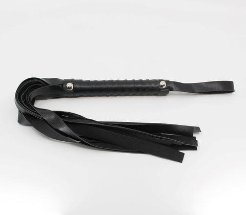Berlin Baby Basic PU Leather Bondage Flogger Soft Vegan Impact Play - Whips And Crops