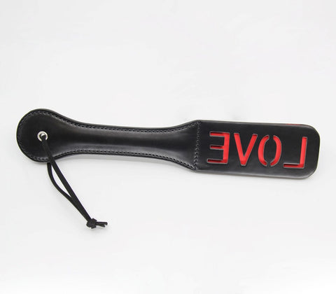 Berlin Baby Love Cut Out Design Slapper Paddles with Dual Tawse Impact - Paddles And Slappers