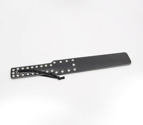 Berlin Baby Long Studded Bondage Paddles Steel Core Extended Reach Impact - Paddles And Slappers