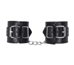 Berlin Baby Unlined Faux Leather Wrist Cuffs - - Cuffs And Restraints