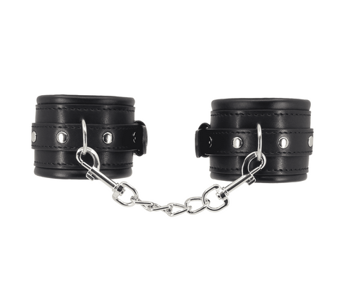 Berlin Baby Diamante Buckle Bondage Wrist Cuffs Luxury Restraint - Cuffs And Restraints