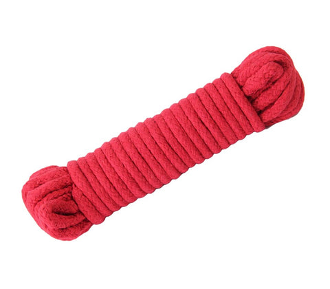Love In Leather 20m Cotton Bondage Rope Dual Core Cotton Construction - Cuffs And Restraints