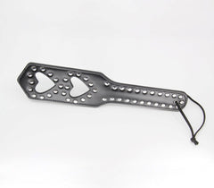 Berlin Baby Silver Studded Detail Heart Paddle - Default Title - Paddles And Slappers