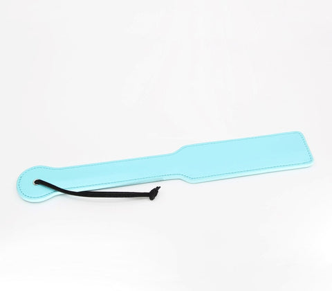 Berlin Baby Turquoise Colour Faux Leather Paddle Steel Core BDSM Impact - Paddles And Slappers