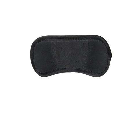 Berlin Baby Plain Black Satin BDSM Blindfold Sensory Deprivation for BDSM - Masks And Blindfolds
