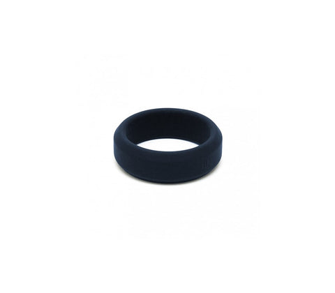 Love In Leather Bevelled Fat Boy Cock Ring 3 Pack Medical Grade Silicone - Cock Ring Sets