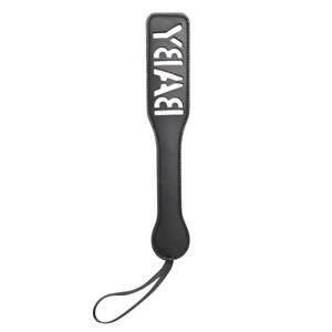 Berlin Baby Vegan Leather Baby Word Paddle with Reverse Letter Imprinting - Paddles And Slappers