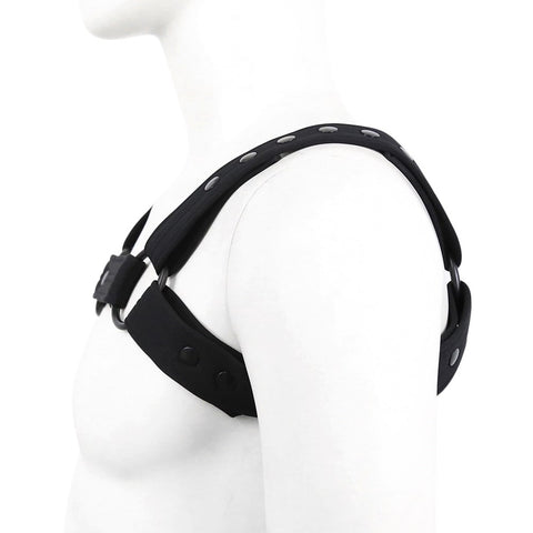 Love In Leather Mens Neoprene Bulldog Brace Adjustable Penis Support - Cuffs And Restraints
