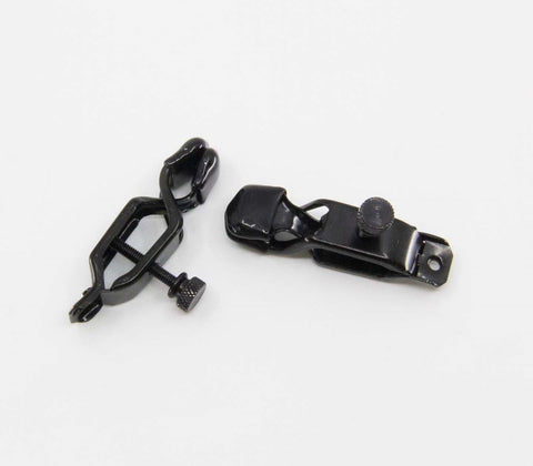 Love In Leather Bullnose Sexy Nipple Clamps with Precision Control - Nipple and Clit Clamps
