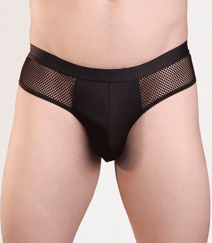 Love In Leather Mens Mesh Bumless Sexy Underwear Breathable Support - Jocks and G-Strings