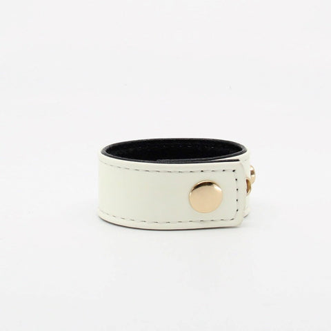 Love In Leather Quick Release Mens Cock Strap with Glow Technology - Cock Rings
