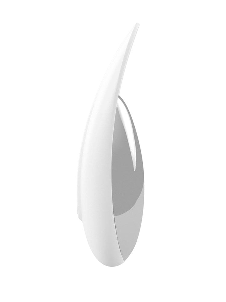 Xgen Products OVO S1 Rechargeable Lay On Clitoral Vibrator German Engineering - White - Clit Ticklers and Pulsators