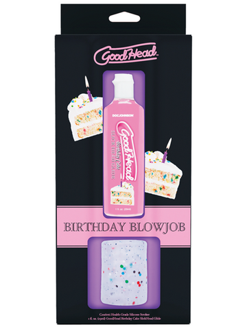Doc Johnson GoodHead Birthday Blowjob Sex Kit with ULTRASKYN Stroker - Sex Kits