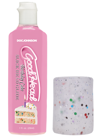 Doc Johnson GoodHead Birthday Blowjob Sex Kit with ULTRASKYN Stroker - Sex Kits