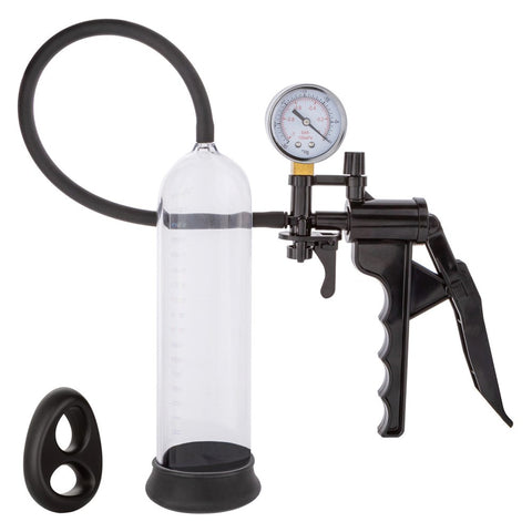 California Exotics Peak Magnified Gauged Penis Pump System - Penis Pumps And Stretchers