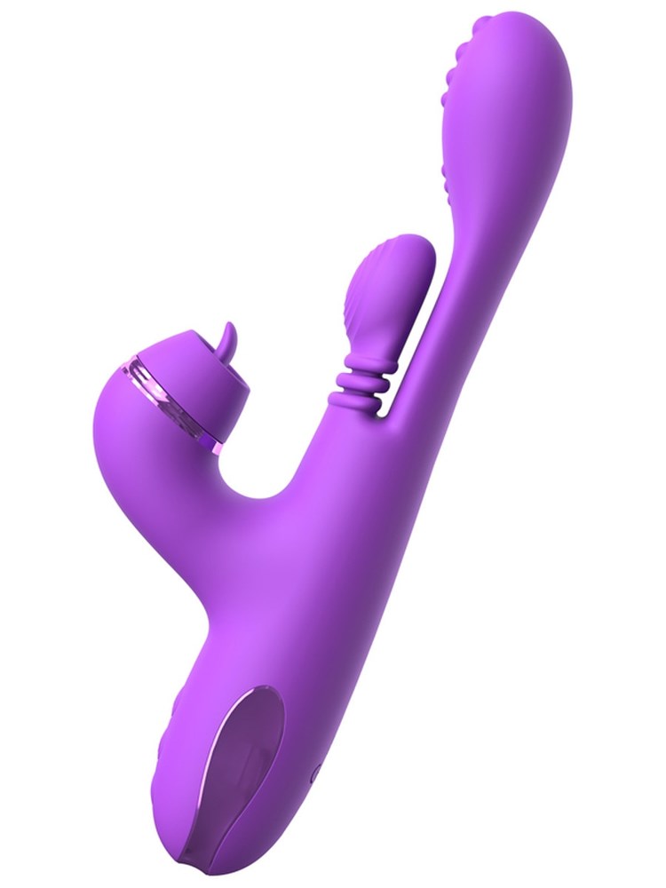 Pipedream Products Fantasy for Her IntiMotion Pulse Pro Rabbit Massager - - Rabbit Vibrators