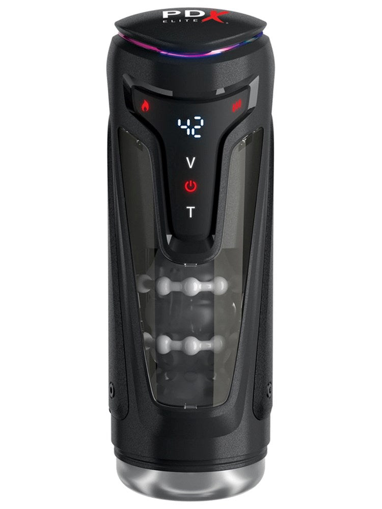 Pipedream Products PDX Elite Moto Bator Pro Male Masturbator with Thrusting - Masturbators and Strokers