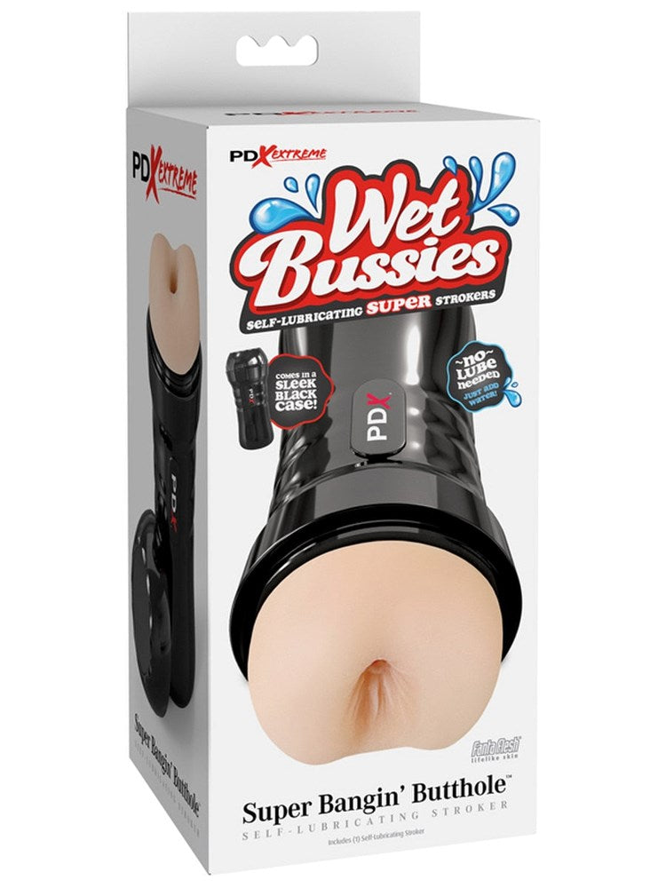 Pipedream Products PDX Extreme Wet Bussies Super Bangin Butthole Stroker - Masturbators and Strokers
