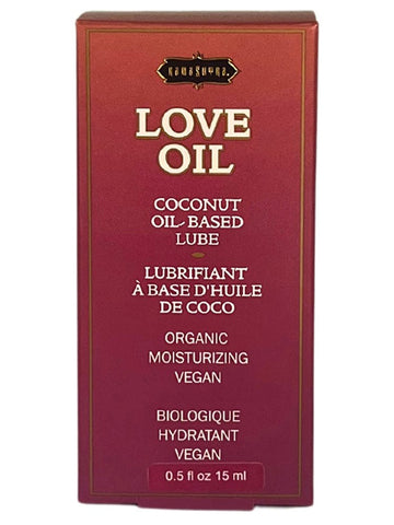 Kama Sutra Coconut Oil Based Love Oil 15ml Premium Organic - Massage Oils and Lubricants