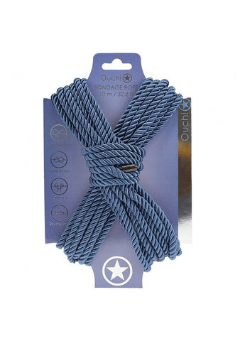 OUCH! Silky Smooth Nylon Bondage Rope 10m Professional Grade Restraint - Cuffs And Restraints