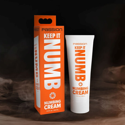 XR Brands Passion Keep It Numb Numbing Cream 44 ml Fast Acting Anal Comfort - Default Title - Lubricants and Lotions
