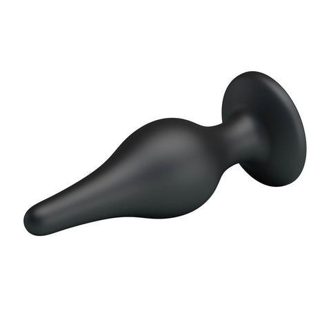Party Up JEFFREY 14 cm Silicone Butt Plug with Suction Cup Base - Butt Plugs