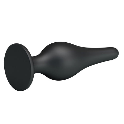 Party Up JEFFREY 14 cm Silicone Butt Plug with Suction Cup Base - Butt Plugs