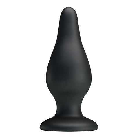 Party Up JEREMY Waterproof Silicone Butt Plug with Suction Cup Base - Butt Plugs