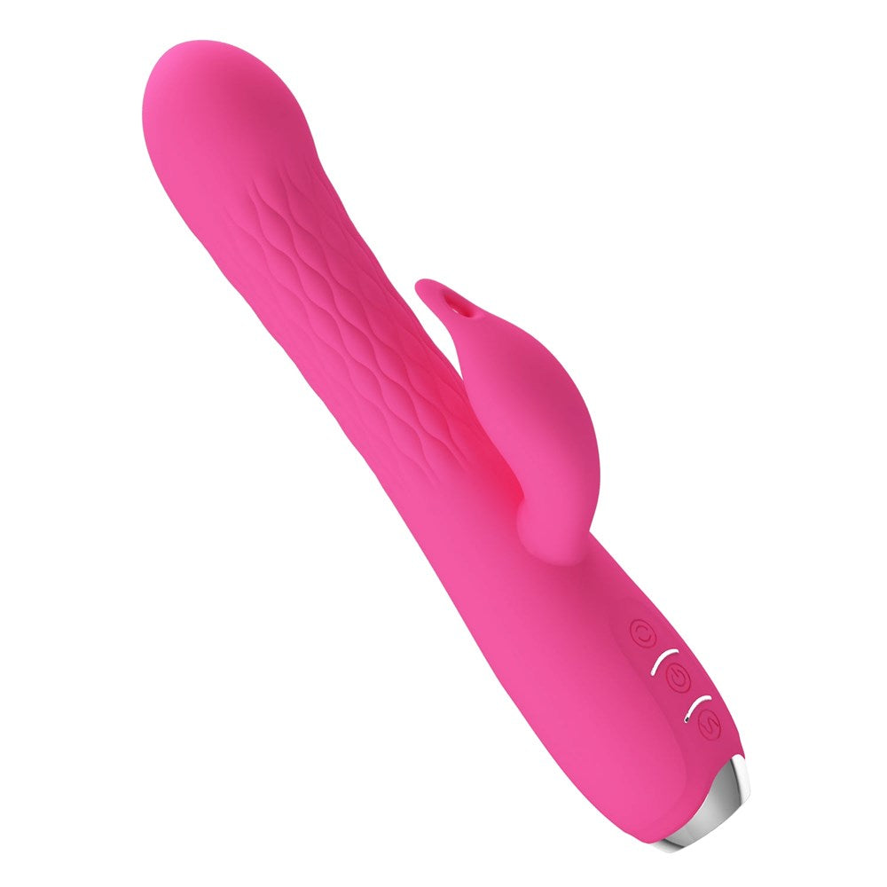 Party Up ERIC Rotating Beads Rabbit Vibrator with Dual Motor System - - Rabbit Vibrators