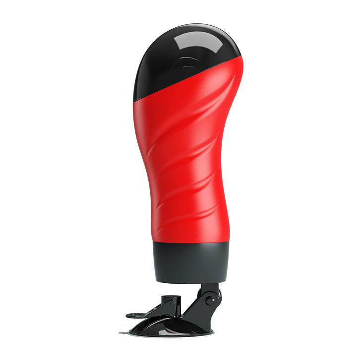 Baile CRAZY BULL DELIA Suction Base Vibrating Vagina Stroker 12 Modes - - Masturbators and Strokers