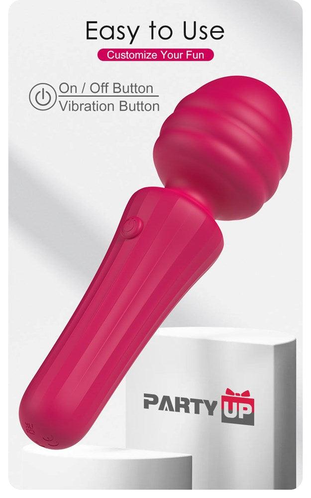 Party Up DUUNA Rechargeable Body Wand Massager Compact Powerful Vibrator - Body Wands